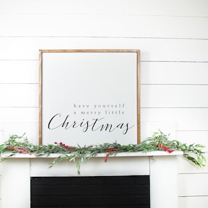 Have yourself a merry little Christmas printable, holiday decor, Christmas printable, Christmas sign, wall art, Christmas decor, wall decor