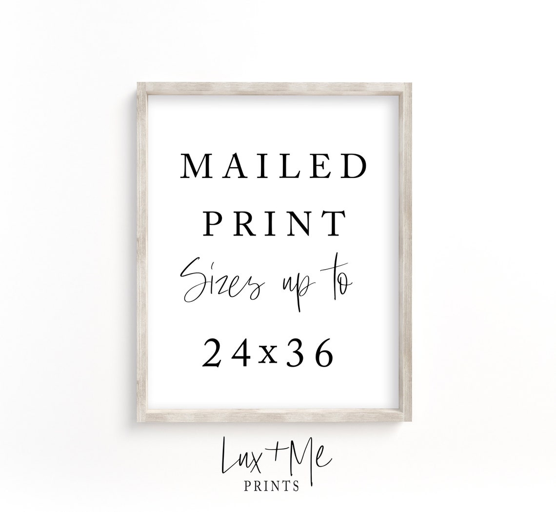 Any Print Any Size Printed and Shipped Print and Mailed 5x7 Etsy