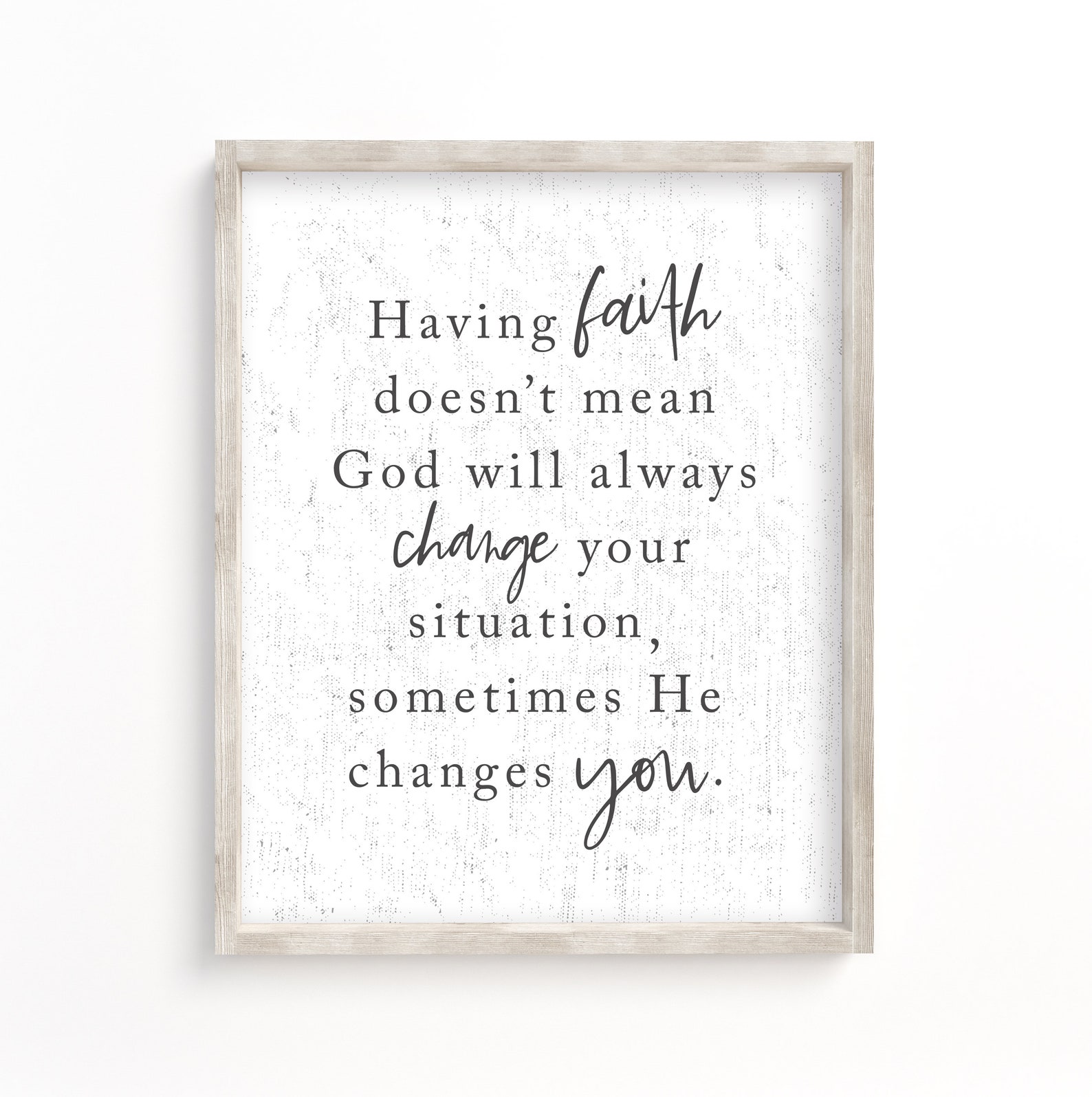 Christian Wall Art Faith Printable Christian Printable | Etsy