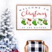 Custom Christmas Sign, Personalized Christmas Print, Stocking Printable ...