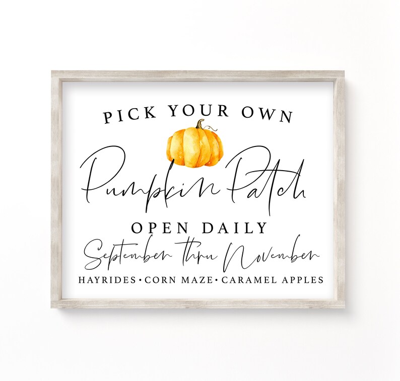Pumpkin patch printable Slide printable, pumpkin patch indication, drop signal, drop wall artwork, autumn printable, printable artwork, autumn signal image about Printable Fall Pictures identify Pumpkin patch printable Tumble printable, pumpkin patch signal, drop signal, slide wall artwork, autumn printable, printable artwork, autumn indicator