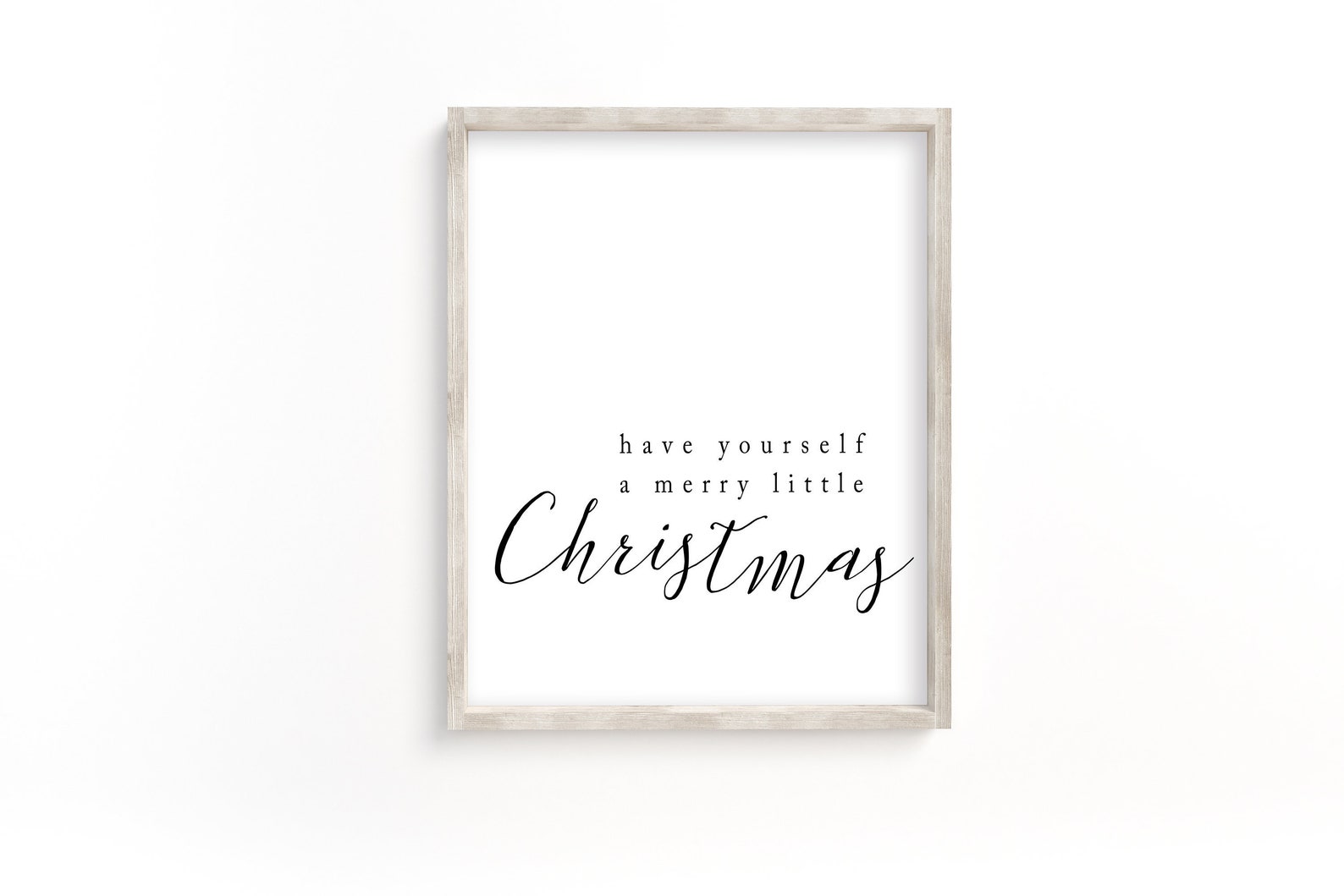 Have Yourself a Merry Little Christmas Printable Christmas - Etsy