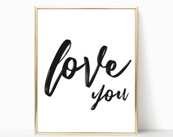 8x10 I Love Us Printable Wall Art I Love Us Sign I Love Us - Etsy