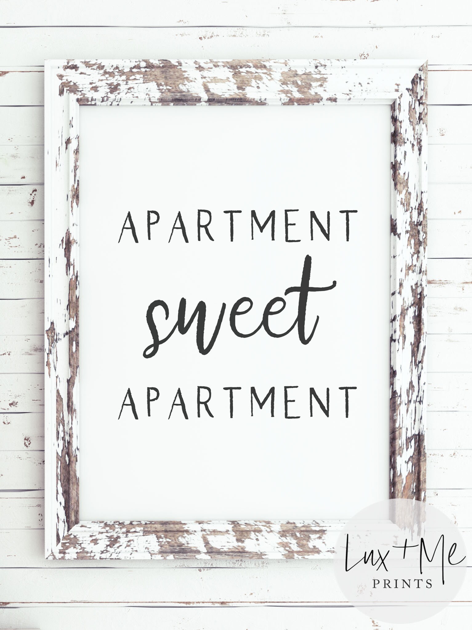 Apartment Sweet Apartment Printable Print Wall Decor - Etsy