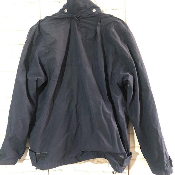 Vintage Napapijri Geographic Expedition Experience Jacket Navy