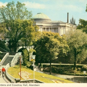 Union Terrace Aberdeen And Cowdray Hall  Unused. Standard size. Good condition