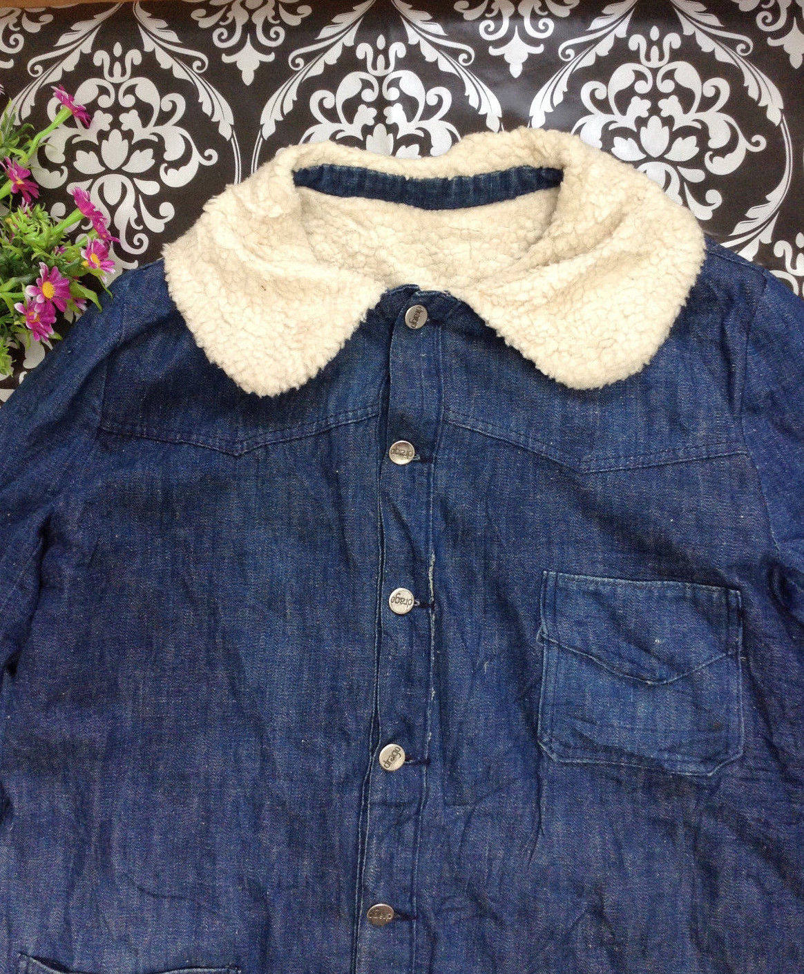 drago warm denim jacket