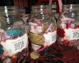 Spa In A Jar Etsy
