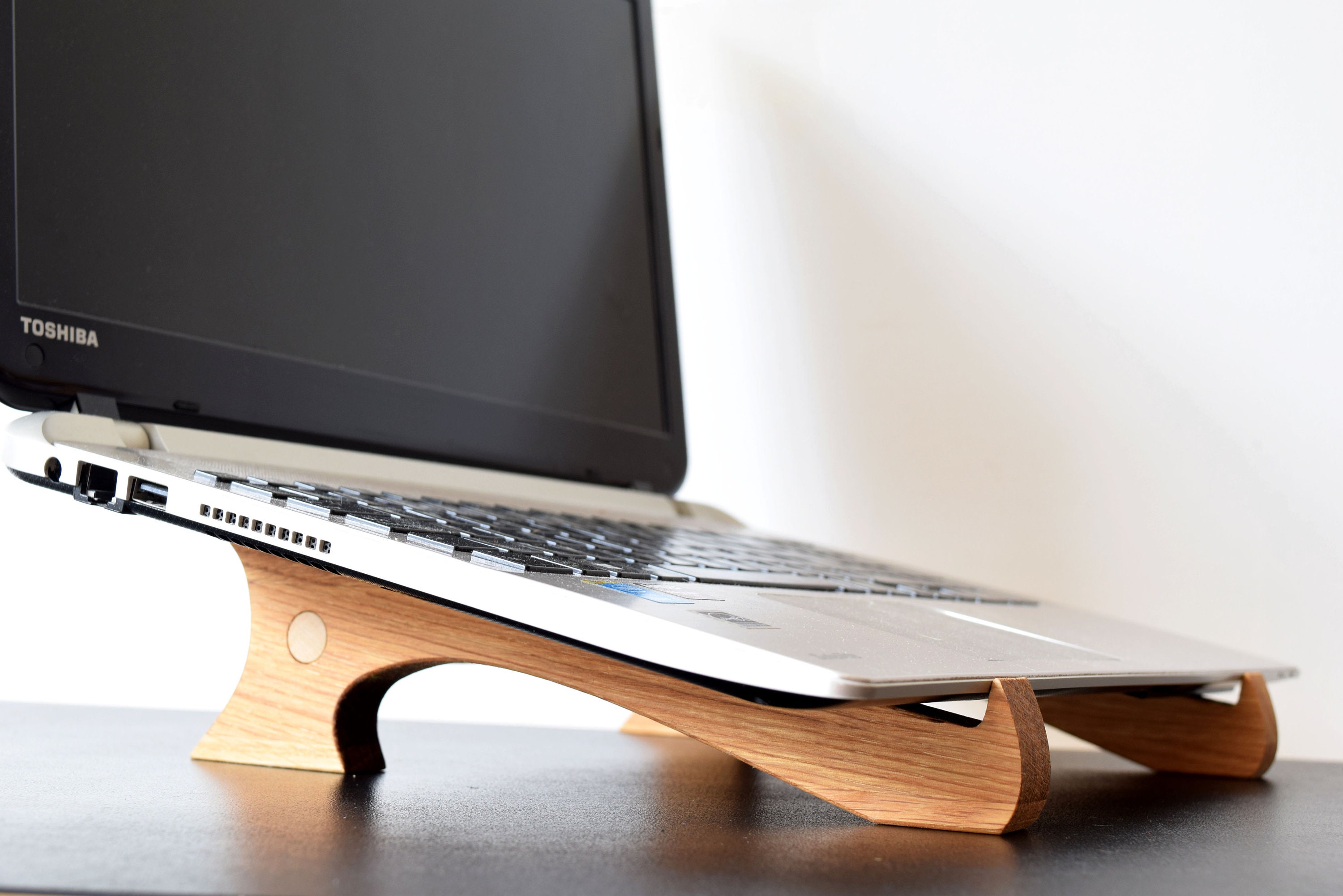 Soporte notebook madera / soporte ordenador / atril para Etsy