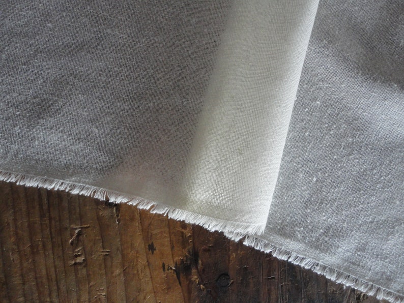 Sheer Raw Wild Silk Curtain Panel Drape Handmade From Etsy