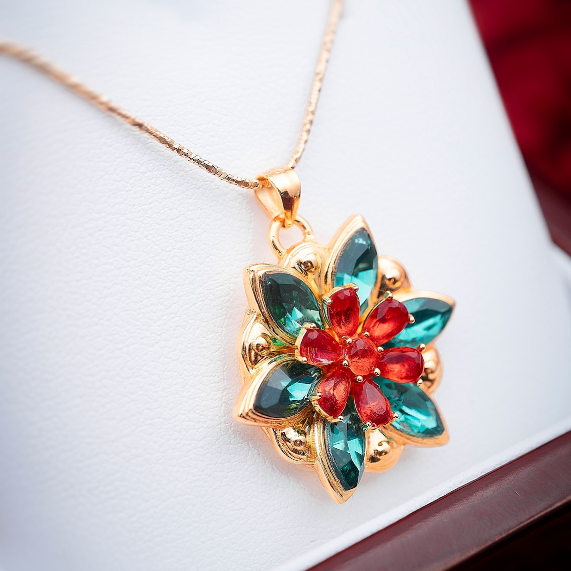 Fine Jewelry Anastasia Pendant Together in Paris Necklace | Etsy