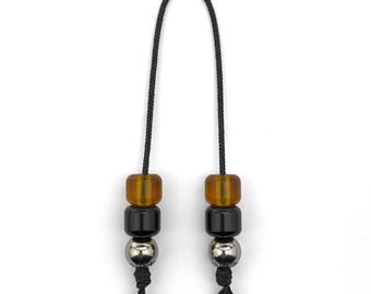 Edição Limitada Ultem Begleri - Contas de Tambor PEI, Corda de Kevlar, Brinquedo EDC de Aço Inoxidável