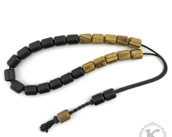 Pulseira Komboloi de Edição Limitada em Ultem e Madeira de Oliveira