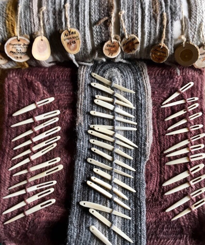 Nalbinding Needle quality Bone Nalbinding Nålebinding Needles Etsy