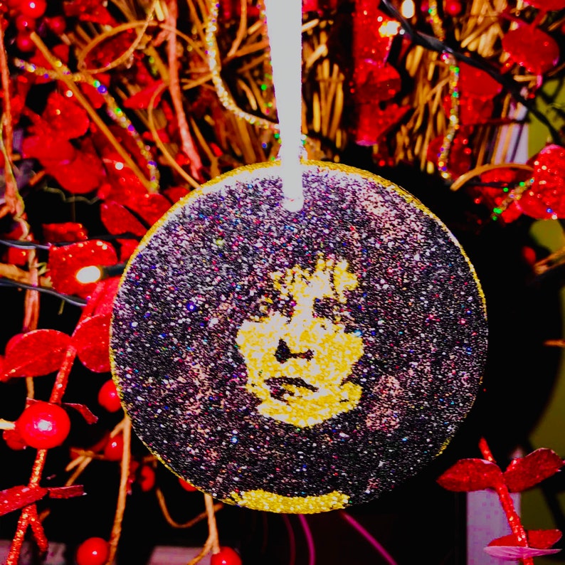 Marc Bolan: Handmade Christmas tree decoration image 3