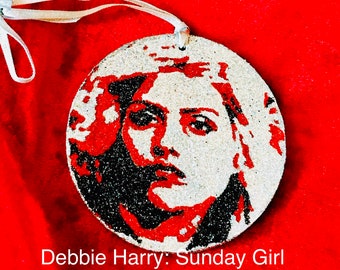 Debbie Harry: Handmade Christmas tree decoration