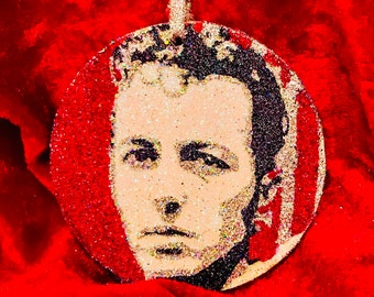 Joe Strummer: Handmade Christmas tree decoration