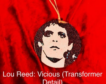 Lou Reed: Handmade Christmas tree decoration