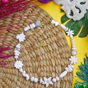 Philippines Island Treasures Clay Charm Necklace Filipino Jewelry