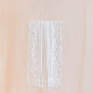 Minimalistischer Brautschleier für die philippinische Hochzeit