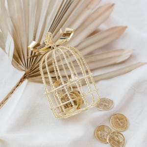 Bird Arras Arrhae Unity Wedding Coins for Filipino Wedding Ceremony