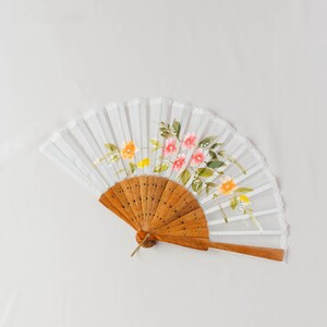 Pamaypay Hand-Painted Embroidered Filipino Folding Hand Fan Abaniko Handmade in the Philippines