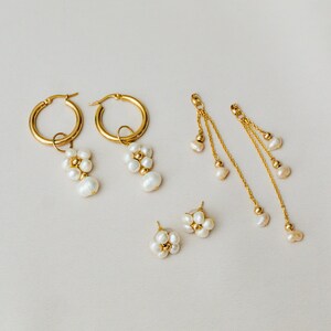 Philippines Kalachuchi Luxe: 6-in-1 Pearl Jewelry Set Filipino Jewelry