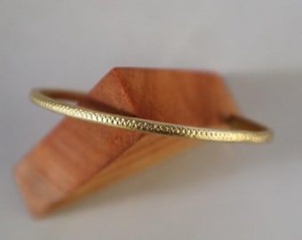 Philippines Indigenous Bluso Nbak Adjustable Brass Bangle Filipino Jewelry