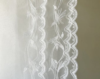 Birds of Paradise Unity Veil in White for Filipino Wedding Cord and Veil Ceremony
