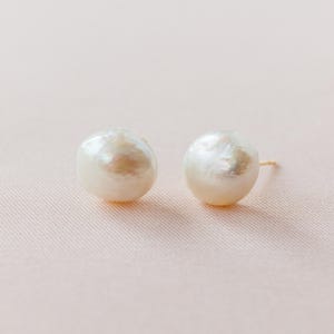 Philippines Llano Pearl Studs Earrings Filipino Jewelry