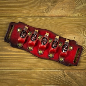Belt Potion Holder Leather Larp Alchemist Witch Cosplay
