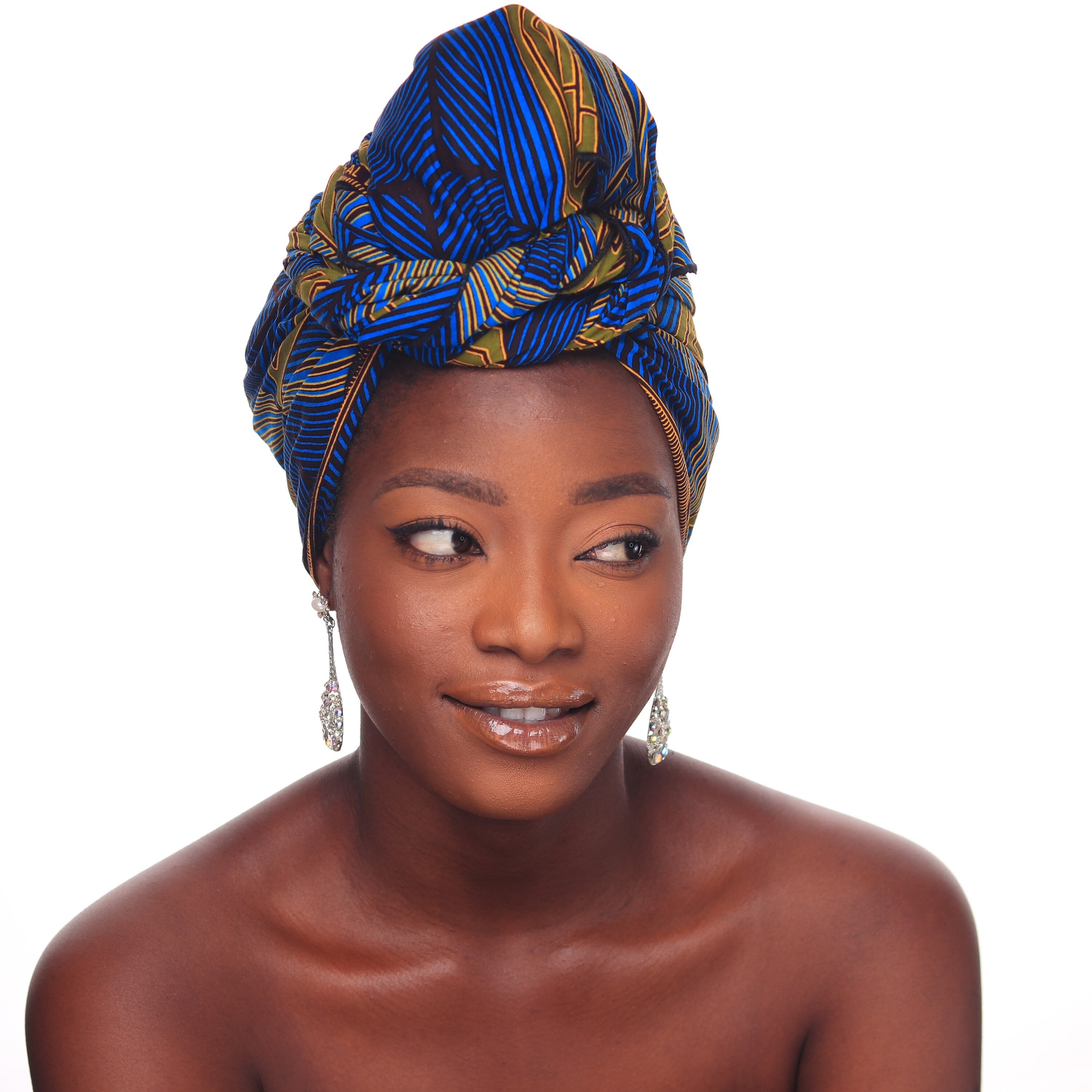 Ankara Skirt/african Print Skirt/box Pleat Skirt/mid Length Etsy