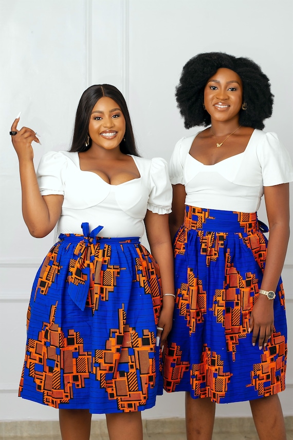 Knee length skirts with tops hot sale