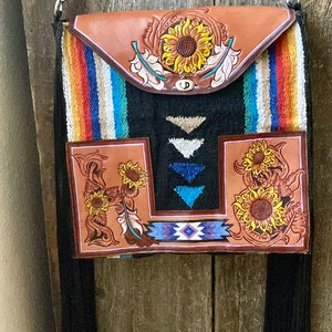 Custom Saddle Blanket Tote Purse