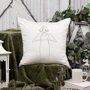 Embroidery file "Angel 2.0" dress with application 10x10, 13x18, 16x26, 18x30