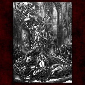 The Sabbath Round by Louis Candide Boulanger Giclée Canvas Print (1835) • Gift for Housewarming • Fine Arts • Wolf Kult