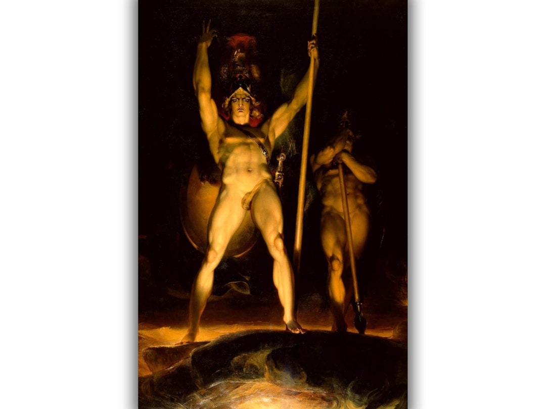 Satan Summoning His Legions 1797 von Sir Thomas Lawrence - Etsy.de