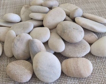 Custom picked up Bodied real sea stones Natural beach stones Mixed Organic sea pebble art Terrarium supplies Size 1 -1,5"