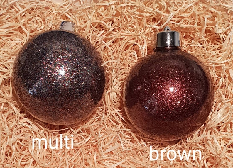 Doctor Who Inspired Christmas Glitter Baubles 8cm Diameter | Etsy UK