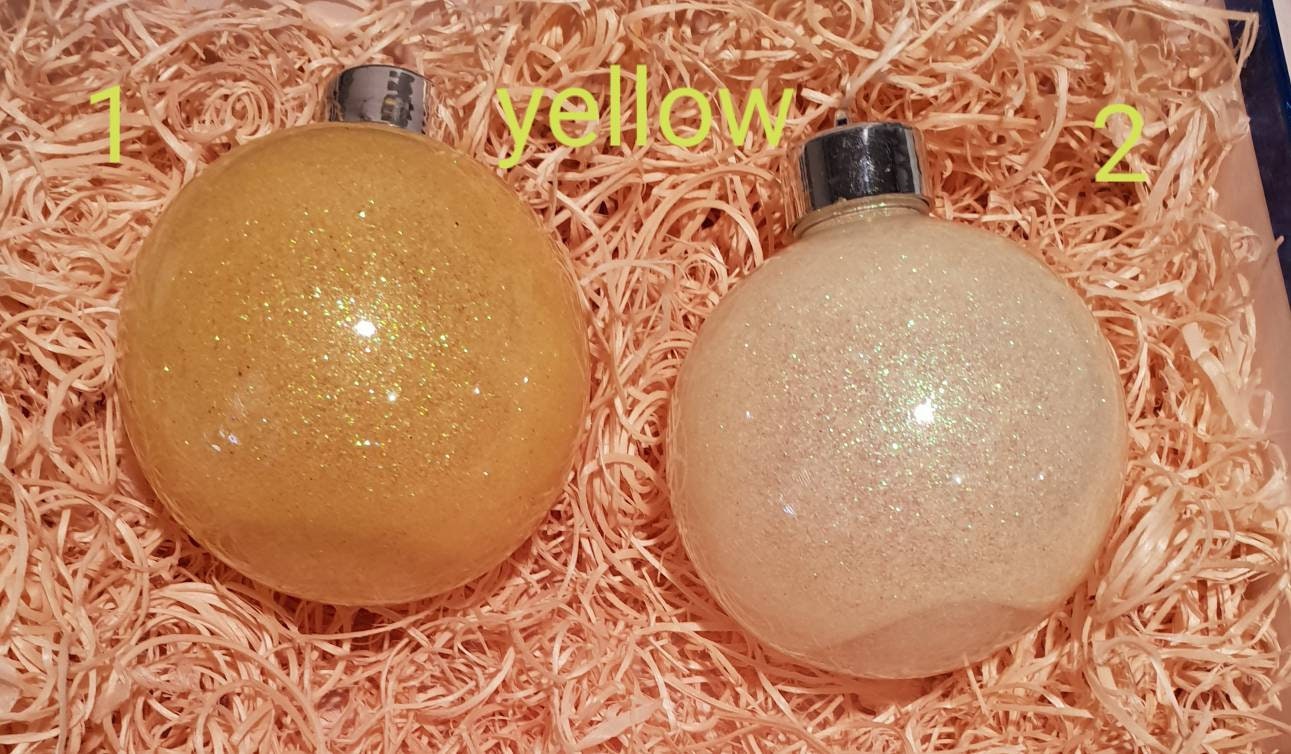 Doctor Who Inspired Christmas Glitter Baubles 8cm Diameter - Etsy UK