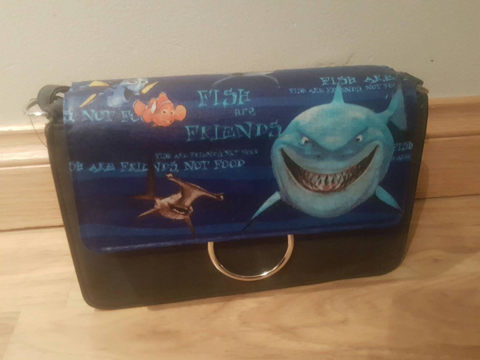 Finding Nemo Themed Handbag Fish Are Friends Not Food Custom Made -   Canada