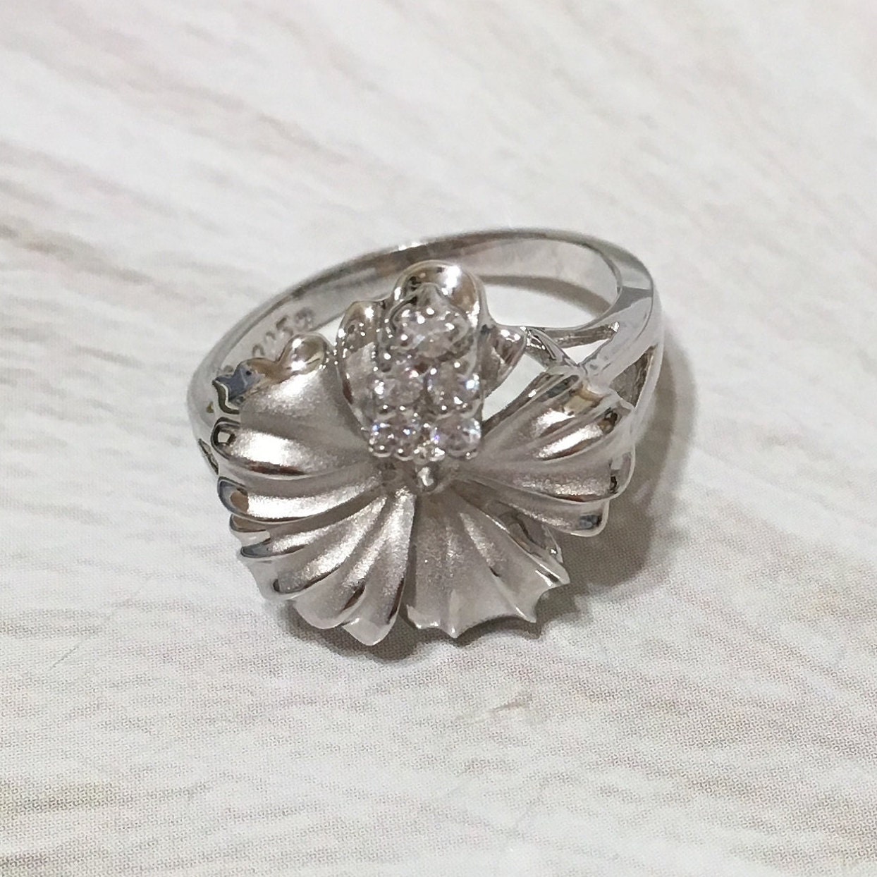 Beautiful Hawaiian Large Hibiscus Ring Official Hawaii State | Etsy