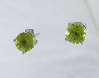 Glass Opalite Earrings Green Peridot Glass Gumetal Teardrop Earrings 32mm Tall 11mm Wide