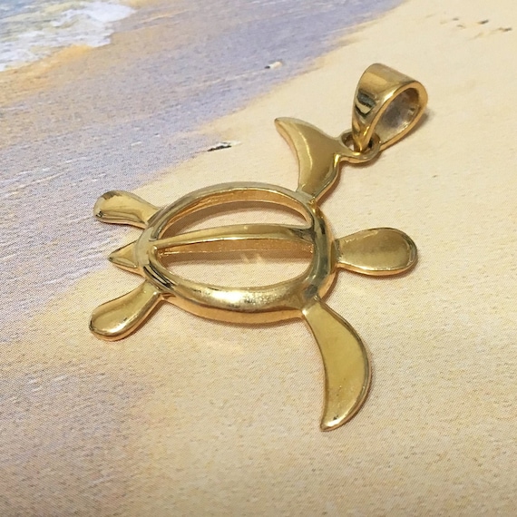 27mm Silver Yellow Plated Turtles Charm