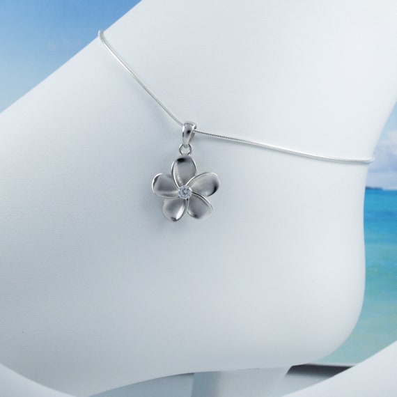 Plumeria anklet store