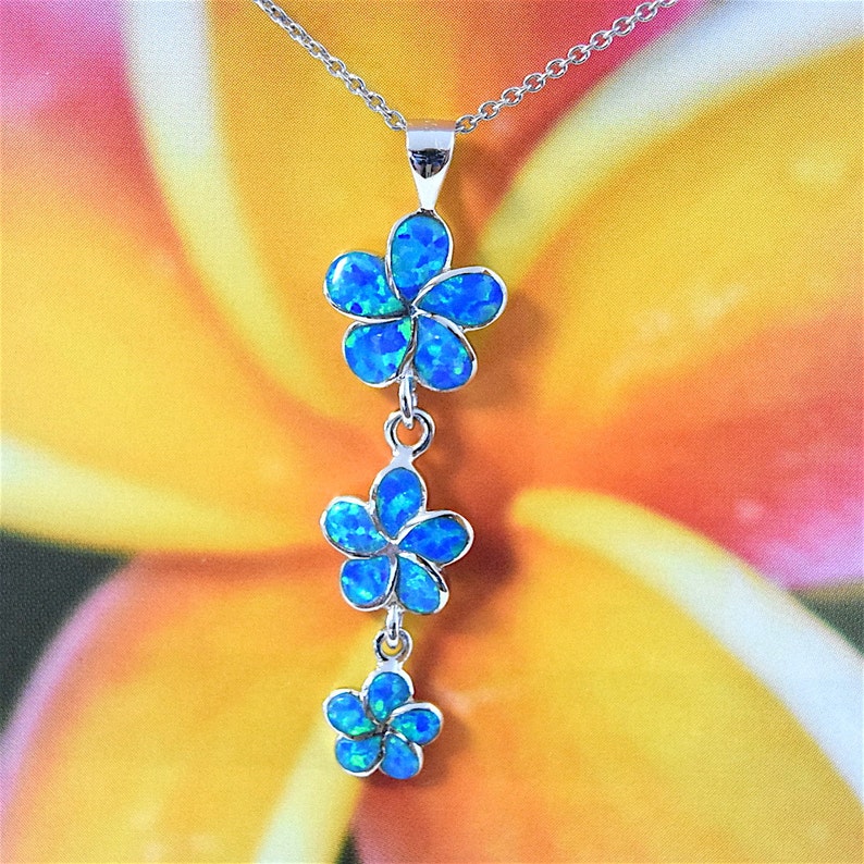 Beautiful Hawaiian Plumeria Necklace Past Present & Future Etsy