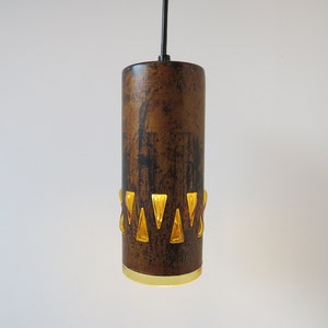 Brutalist Nanny Still Hanging Lamp Raak Amsterdam Holland. 60s. Mid Century. 6