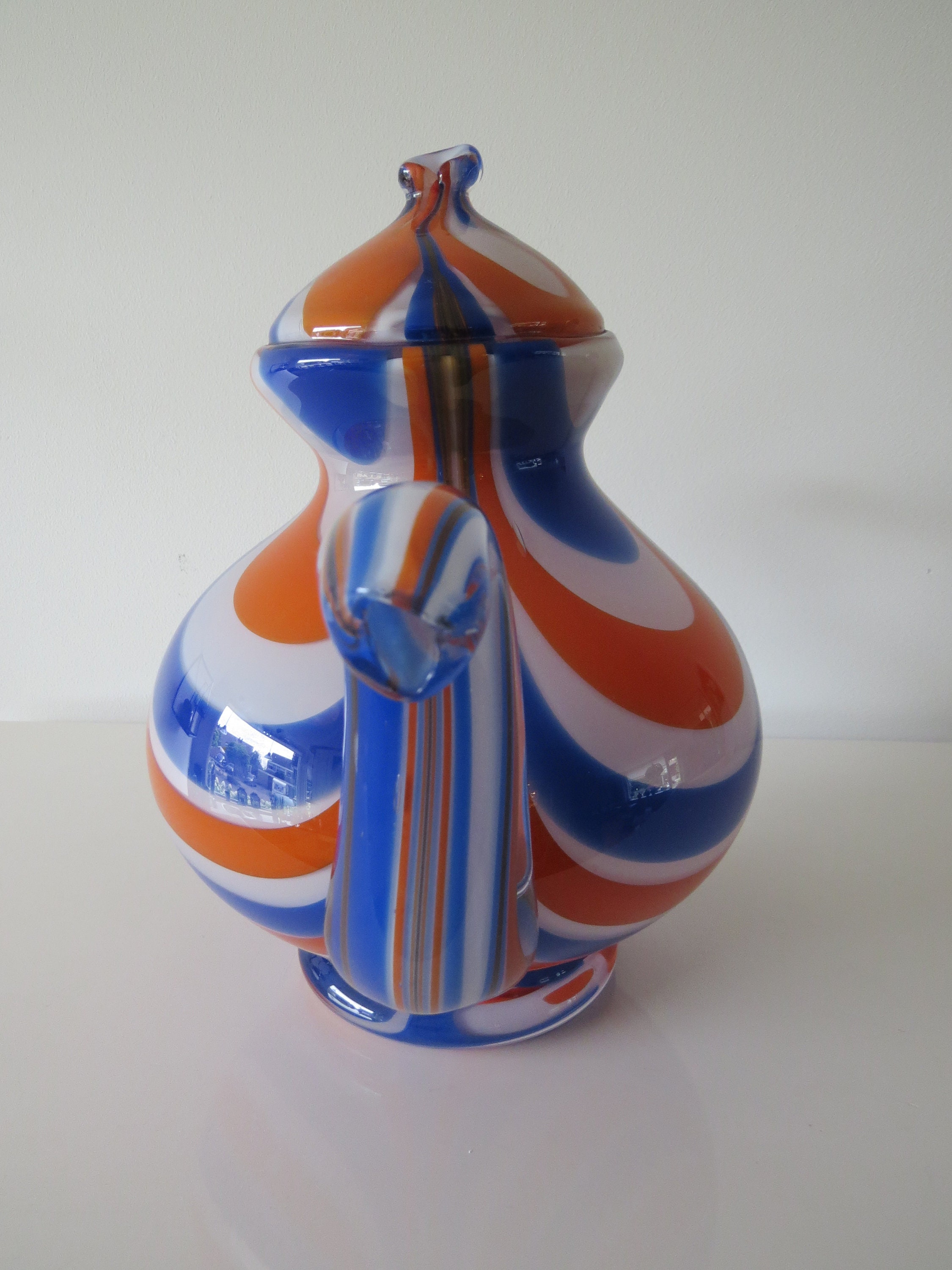 Ornamental Object Glass Coffee Pot. Leerdam Holland. Willem Etsy