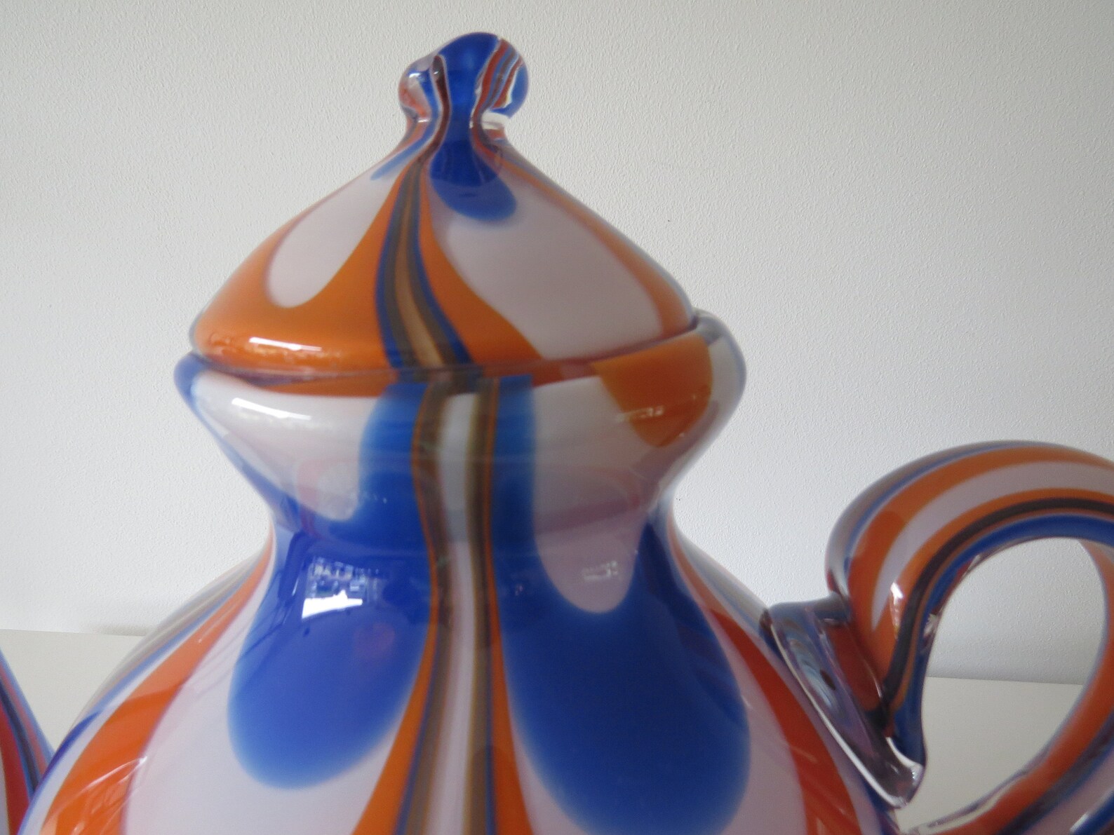 Ornamental Object Glass Coffee Pot. Leerdam Holland. Willem Etsy