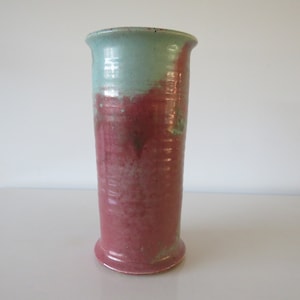 Laurens Goldewijk Vase, Studio Pottery. 90er Jahre. Niederländisches Design. Weinlese
